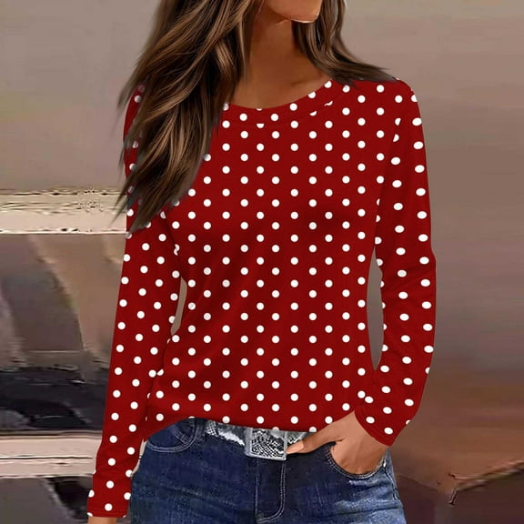 YueHuiYing Womens Fall Sweaters Long Sleeve Tops Classic Crew Neck Pullover Sweaters Loose Casual Basic Clothes