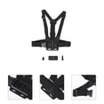 thumbnail image 2 of 1 Set of Camera Chest Harness Sports Camera Strap Portable Camera Chest Strap Adjustable Camera Strap, 2 of 9