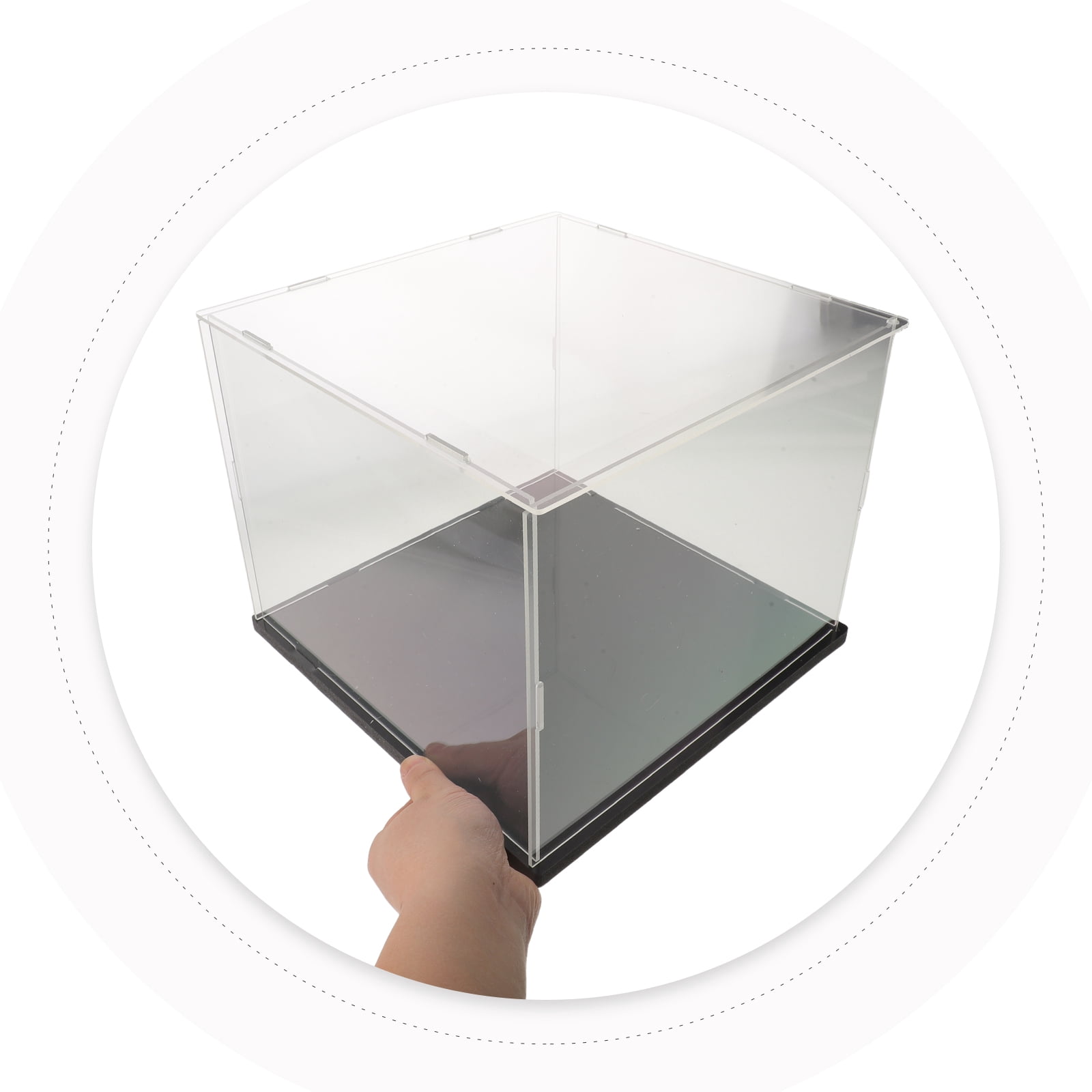 ETEREAUTY Clear Plastic Scale Shield Cover for Laboratory and Kitchen Weighing Scales
