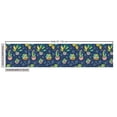 thumbnail image 2 of Ambesonne Cactus Print Fabric by the Yard Upholstery, House Plant Succulents, 2 Yards, Dark Sky Blue Multicolor, 2 of 4