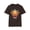 Dark Chocolate, variant on Demonic Oni Mask T-Shirt — Fierce Japanese Demon Face Cartoon Graphic Tee Unisex 100 Cotton Gildan T-Shirt