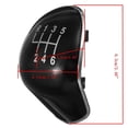 thumbnail image 2 of For Focus Fiesta Kuga C-Max 6 Speed Shift Knob Cover Insert 6 Speed ABS Plastic, 2 of 9