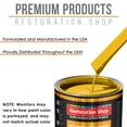 thumbnail image 4 of Viper Yellow 1 Quart URETHANE BASECOAT Car Auto Body Paint, 4 of 6