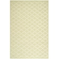 thumbnail image 2 of SAFAVIEH Cambridge Karen Geometric Wool Area Rug, Light Green/Ivory, 6' x 9', 2 of 7