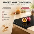 thumbnail image 7 of Acrylic Cutting Boards for Kitchen Counter, Durable Large Cutting Board for Countertop with Lip Edge, Non Slip Cutting Board Countertop Protector for Home Kitchen Restaurant, 1Pc(Clear,12x8"), 7 of 7