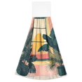thumbnail image 7 of Yayeee Kitchen Hanging Hand Towels Set of 2 with Loop Bathroom Absorbent Tie Towel, Pink Sunset, 7 of 7