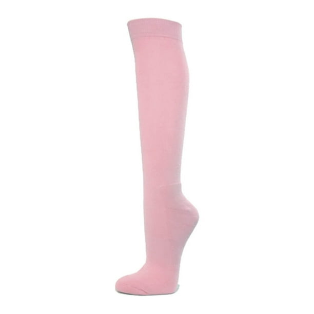 Couver Knee High Sports Athletic Baseball Softball Socks, LIGHT PINK