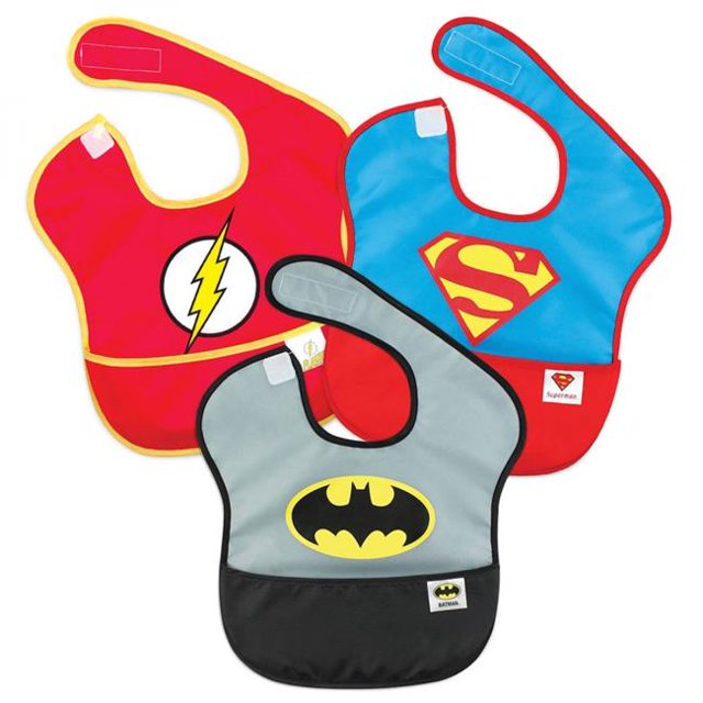 Justice League 798754 Justice League Bib Set - Pack of 3