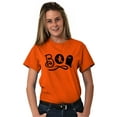 thumbnail image 3 of Boo Cute Witch Ghost Halloween Women's Graphic T Shirt Tees Brisco Brands X, 3 of 6