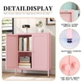 thumbnail image 3 of Bathroom Floor Cabinet,Storage Cabinet with Adjustable Shelf,Modern Freestanding Organizer,Farmhouse Buffet Sideboard,Accent Cabinets for Bathroom,Kitchen,Entryway, 3 of 6