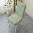 thumbnail image 1 of Apmemiss Cadeaux de Noël Liquidation Housse Élastique pour Chaise de Salle à Manger Demi-Ronde Housse de Chaise Domestique Coussin Dossier une Universelle Chaise, 1 of 6