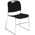thumbnail image 3 of NPS 8500 Series Chaise Empilable Moderne Ultra-Compacte en Plastique de 31 Pouces Bleu Marine, 3 of 3