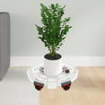 thumbnail image 1 of Soportes para plantas rodantes con capacidad de carga grande para patio interior y jardín L Cola Transportador de jardineras, 1 of 7