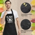 thumbnail image 6 of Funny BBQ Apron for Men with Pockets, Cooking Aprons for kitchen, Grilling Gifts for Dad Mom Birthday Christmas, 6 of 6