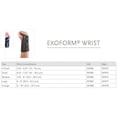 thumbnail image 3 of Ossur Exoform Aluminum / Plastic Hook and Loop Strap Wrist Brace for Left Hand, 3 of 4