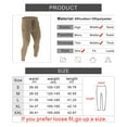 thumbnail image 7 of BROKIG Mens Joggers Sport Pants, Casual Slim Fit Running Gym Workout Sweatpants with Double Pockets(Large, Beige), 7 of 7