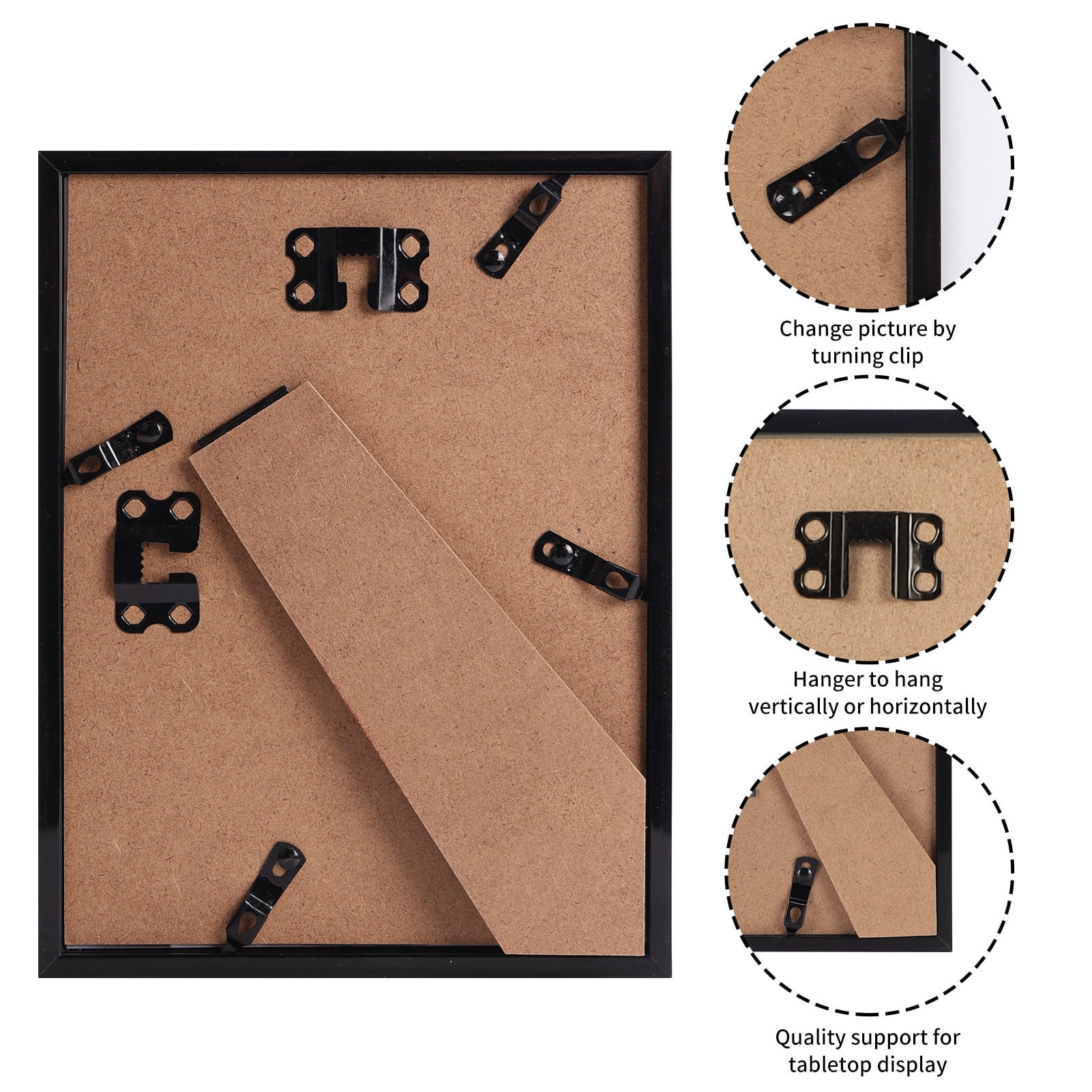 Amazon.com - ArtToFrames 8x36 inch Black Satin with Raw