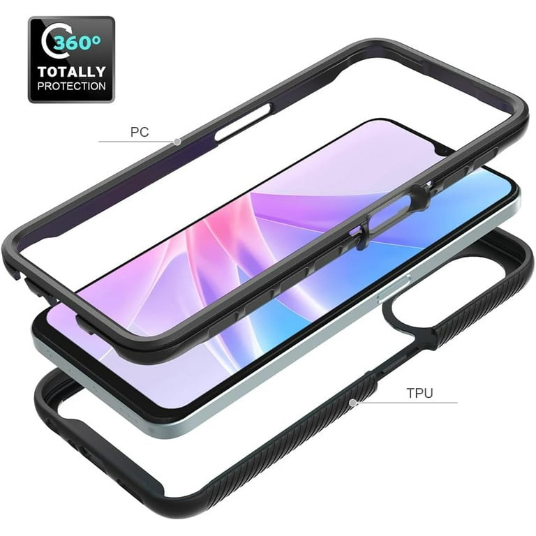 N NEWTOP Cover Compatibile Con OPPO A58 4G, HQ Lateral - Foto 5