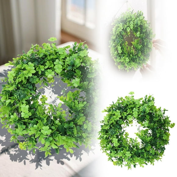 Wreaths for Front Door, Front Door Wreath Summer Wreath Decoration Suitable for Farmhouse Walls Windows Porch Homes, Summer Door Wreath