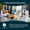 thumbnail image 2 of Libbey 917CD Heavy Base Rocks Glasses Set of 12, Rocks Glass Cups with Simple Lines, Elegant Old Fashioned Glass Set for Whiskey, Cocktails and More, 2 of 6