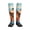 2 Black-2, variant on Picia Colorful Travel Luggage Gear Printed Sports Compression Socks - 15-20mmHg Graduated Compression, High-Performance Soft and Breathable Socks for Men and Women