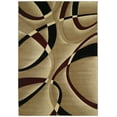 thumbnail image 2 of United Weavers Charlize Avery Geometric Burgundy Woven Polypropylene Area Rug or Runner, 2 of 2