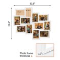 thumbnail image 4 of 12 Openings Family Display Picture Collage Frames 6" X 4" Photo Frame For Wall White, 4 of 7