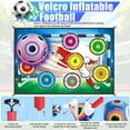 thumbnail image 3 of UUSUOO Soccer Ball Game Set for Kids,Indoor Outdoor Backyard Toss Soccer Goal Game with 2 Balls,1 Flannel Target,Soccer Toys Outdoor Toys for Kids,Birthday Gifts for Age 3 4 5 6 7 8-12 Year Old Boys, 3 of 8