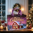 thumbnail image 6 of YOHAVEN Non-Woven Christmas Gift Bags 12.6"x9.8"x6.7" Reusable Holiday Bags for Clothes Accessories Snacks, Family Christmas Gifts, Party Favors, Christmas Decorations, 6 of 6