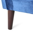 thumbnail image 5 of Noble House Riebe Loveseat, Navy Blue and Brown, 5 of 8