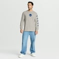 thumbnail image 3 of Men's Fanatics Cream Golden State Warriors Crossover Collection Ball Screen Action Premium Long Sleeve T-Shirt, 3 of 5