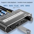 thumbnail image 4 of Convertidor InaláMbrico HIFI DAC Bluetooth 5.2 Receptor Audio Coaxial una R/L 3.5Mm Adaptador Auxiliar con U Disk Play Mic, 4 of 5