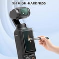 thumbnail image 4 of 2 Lens Protection 2 Screen Protector for DJI Osmo Pocket 3, Made of Tempered Glass, Hardness 9H, Touch Sensitive, Complete Screen Protection, 4 of 5