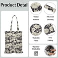 thumbnail image 2 of Sac Fourre-Tout Pliable Boho Bloom - Sac de Courses Lavable et Spacieux avec Design Vintage, 2 of 3