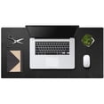 thumbnail image 2 of Mouse Pad and Leather Desk Pad,Eco Desk Mat,Double-Sided Desk Protector，Waterproof Keyboard pad ,Desk Mouse Pad for Office Home G, 2 of 9