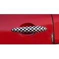 thumbnail image 4 of Checkered Pattern Design Door Handle Cover For Mini Cooper R50 R52 R53 R55 R56, 4 of 6