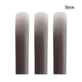 thumbnail image 4 of 3Pcs Resin Plastic Saxophone Reed 2.5 Strength For Alto Sax Wind Woodwind Parts Musical Instruments Accessories Gray, 4 of 6