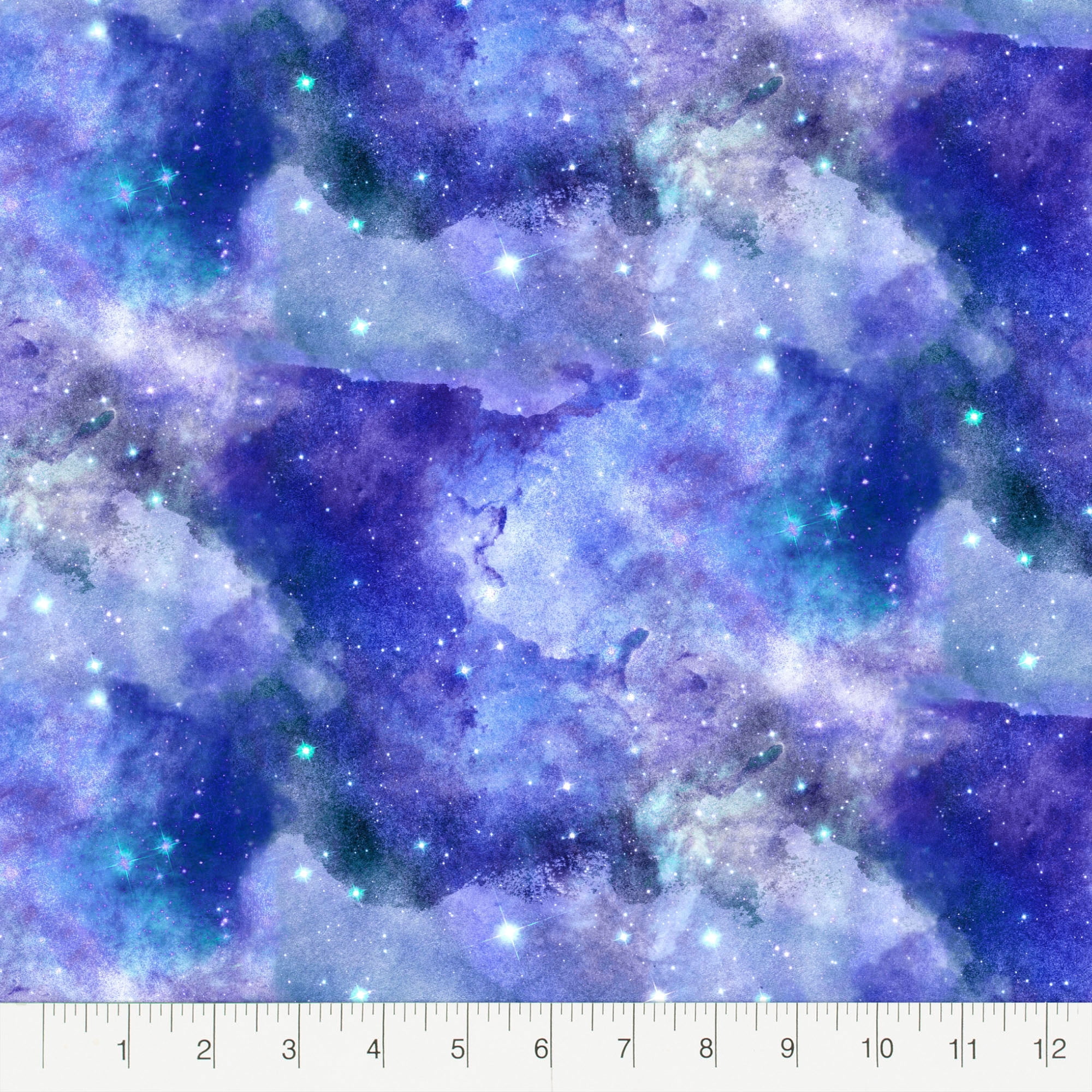 Create It 18"x21" Cotton Celestial Precut Sewing & Craft Fabric Bundle, Multicolor 15 Piece