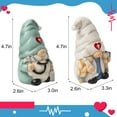 thumbnail image 2 of caiydramy Doctor Nurse Gnome Figurines Hospital Tabletop Decorations, School Nurse Day Gifts For Doctor, Office Desk Table Decor 4.7 Inch, 2 of 7