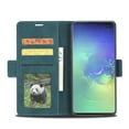 thumbnail image 4 of Dteck Wallet Case for Samsung Galaxy S10,Ultra Slim PU Leather and Soft TPU with Shockproof Magnetic Card Slots Flip Case for Samsung Galaxy S10 6.1 inch,Green, 4 of 6