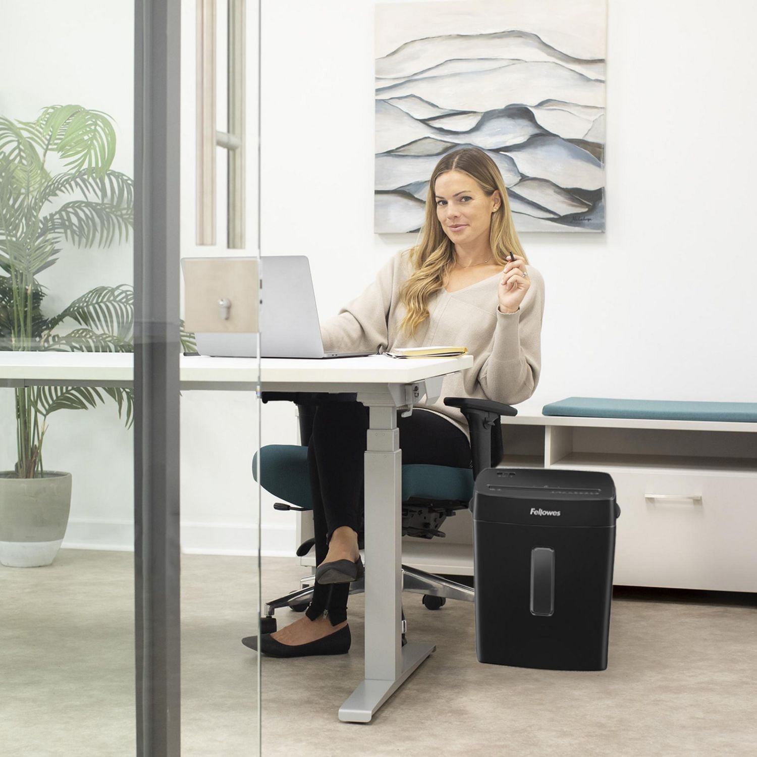 Déchiqueteuse coupe-croisée Powershred X-7C 7 feuilles