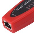thumbnail image 2 of Rupoun ET616 Network Cable Tester Multimeter Multifunctional Line Finder with LCD Display for Sorting Network Maintenance Telephone Wire Testing Tool Kit Red 15.87 oz, 2 of 9