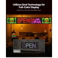 thumbnail image 2 of VEVOR 52x8 in Programmable LED Sign Digital Scrolling Display Board P10 Full-color, 2 of 9