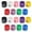 Assorted Color, variant on Ortofally 90pcs Colored Clothes Hanger Markers Assortment Color- Coding Garment Size Markers Tags Color Clothing Coded Size Clips Set