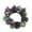 ?? Green_Base#1726, variant on Christmas Candle Wreath Centerpiece | White & Red Berries Pine Cones Greenery | 6.3" Artificial Holiday Table Decor | Festive Biomimetic Plant Ring | Elegant Faux Evergreen Candle Holder