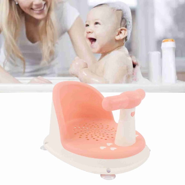 Asiento De Bañera Infantil, Desmontable, Succión Plegable, Asiento De Baño Para Bebé A Prueba De Piel, Portátil Para Habitación De Hotel