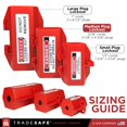 thumbnail image 4 of Cable de alimentación Plug Lock TRADESAFE 110-125 V, bloqueo compatible con OSHA, 4 of 8