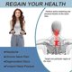 thumbnail image 3 of Neck stretcher, spinal decompression tool, neck traction device for neck pain relief, portable neck traction device for home/office (20-25 lbs), 3 of 5