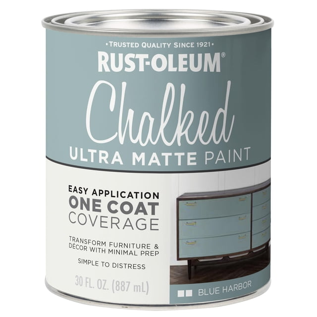Pintura Rust-Oleum Harbor azul tiza ultramate 887 ml