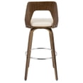 thumbnail image 6 of Trilogy 30" Fixed Height Bar Stool, Bar Chairs, Swivel Bar Stools, Bar Stools Set of 2, 6 of 7